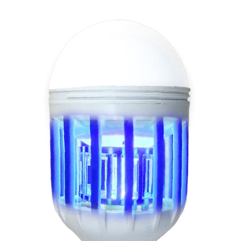 Led Bulb Anti-mosquito Insect Zapper Flying Moths Killer Light Lamp