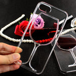 Cool Iphone 7 Case Transparent Red Wine Cup Liquid Case